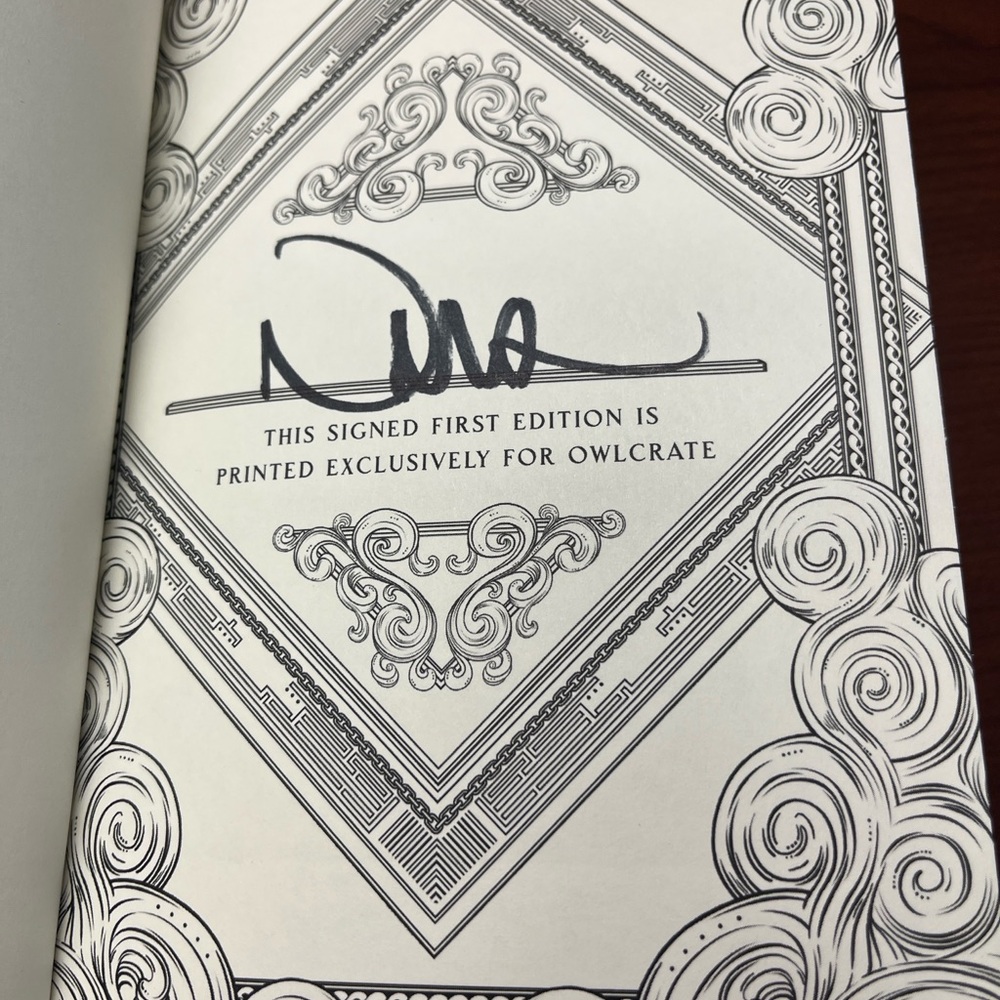 Signed Crier's War Hardcover Book Owlcrate - Picture 4 of 5